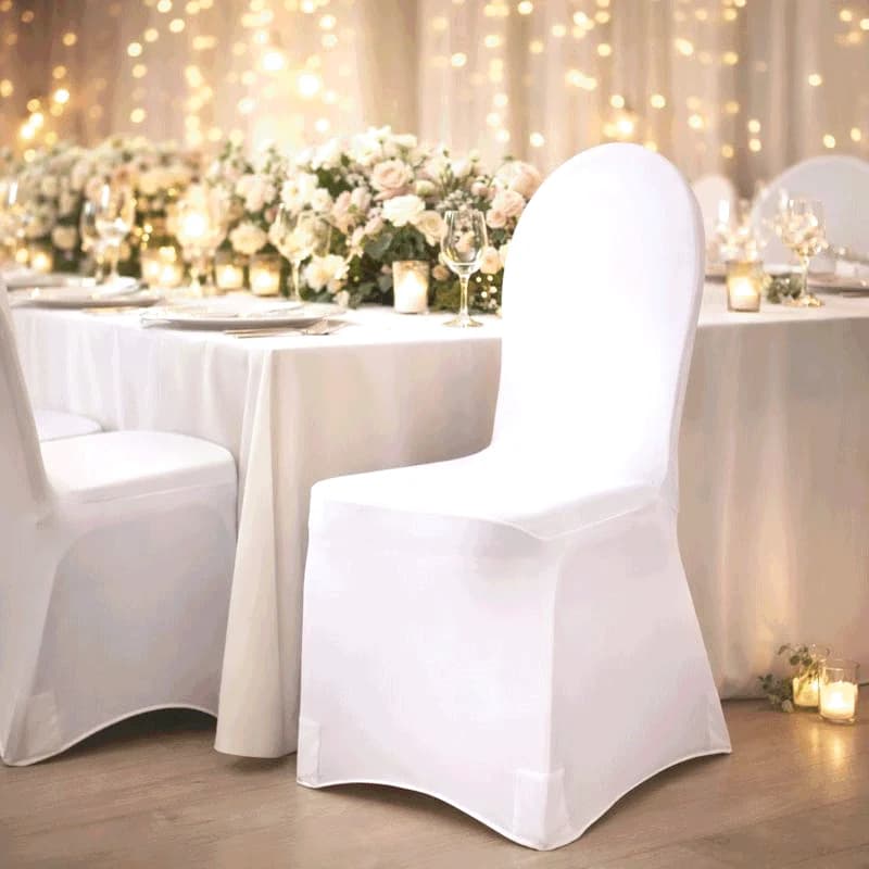 Housse de chaise disponible à la location pour mariage et réception